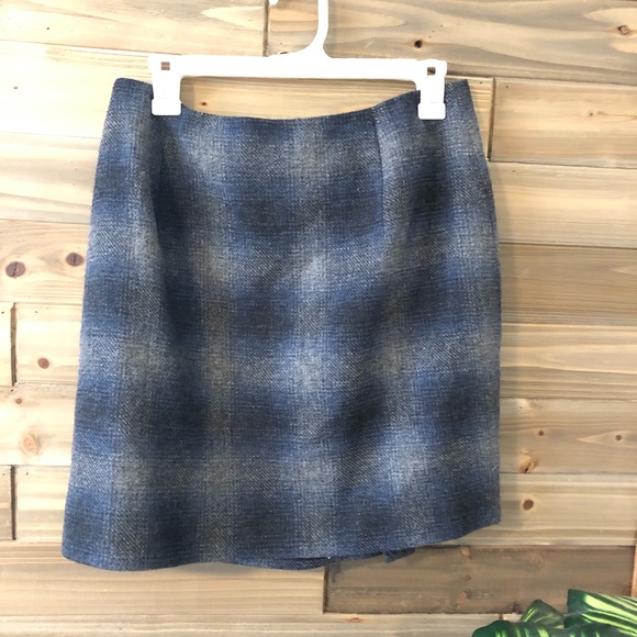 Plaid wool Ralph Lauren skirt - Picture 2 of 4
